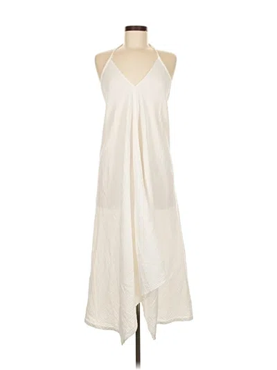 Pre-owned Lovestitch Casual Dress In White