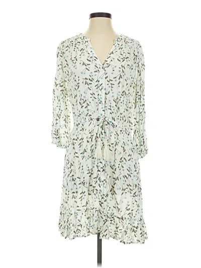 Pre-owned Lovestitch Casual Dress In White