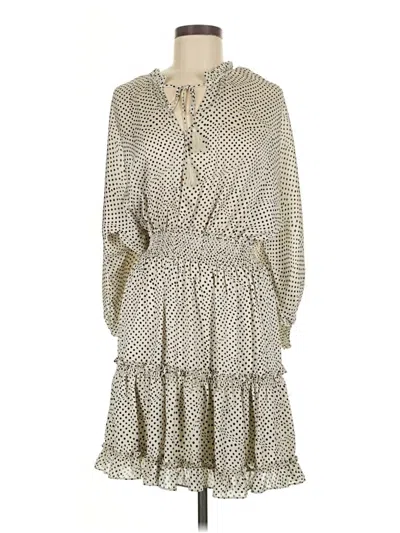 Pre-owned Lovestitch Casual Dress In White