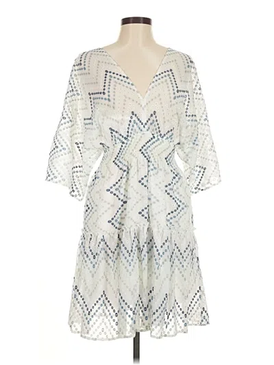 Pre-owned Lovestitch Casual Dress In White