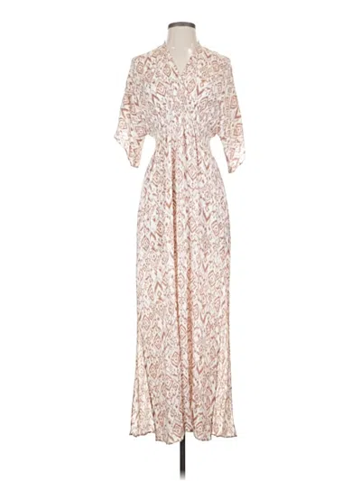 Pre-owned Lovestitch Casual Dress In White