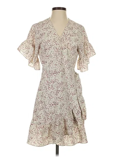 Pre-owned Lovestitch Casual Dress In White