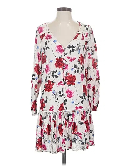 Pre-owned Lovestitch Casual Dress In White