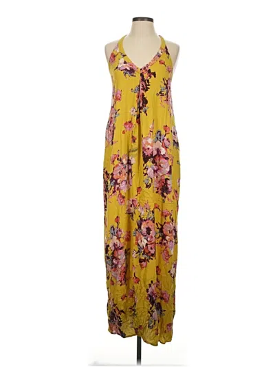 Pre-owned Lovestitch Casual Dress In Yellow