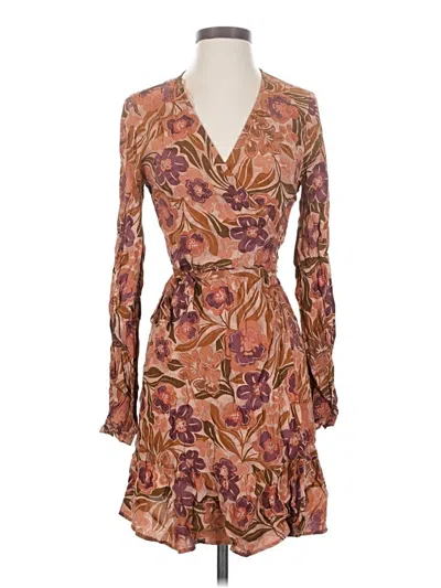 Pre-owned Lovestitch Cocktail Dress In Brown