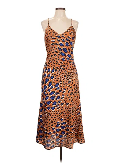 Pre-owned Lovestitch Cocktail Dress In Orange