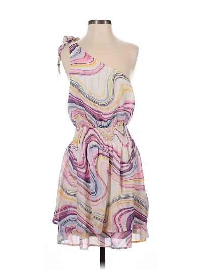 Pre-owned Lovestitch Cocktail Dress In Purple