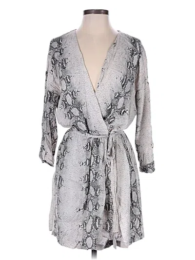 Pre-owned Lovestitch Cocktail Dress In Silver