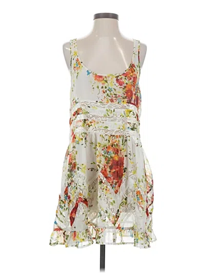 Pre-owned Lovestitch Cocktail Dress In White