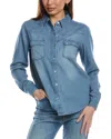 Lovestitch Denim Shirt In Blue