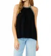 Lovestitch Giselle Top In Black In Black