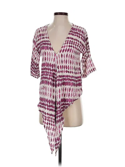 Pre-owned Lovestitch Kimono In Purple