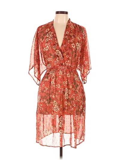 Pre-owned Lovestitch Kimono In Red