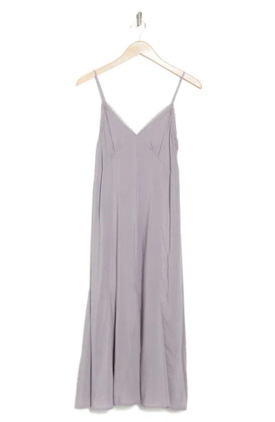 Lovestitch Lace Camisole Midi Dress In Lilac
