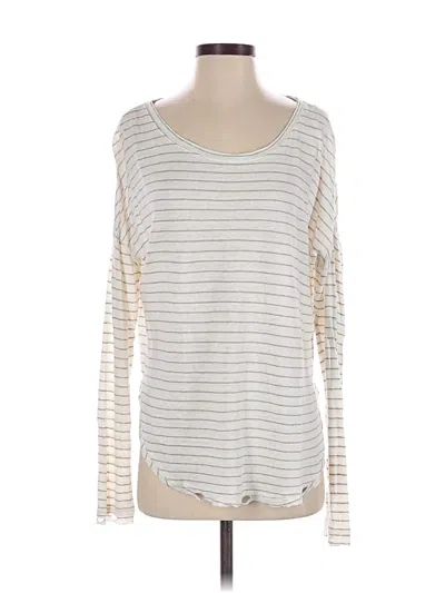 Pre-owned Lovestitch Long Sleeve T-shirt In White