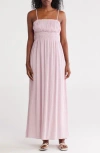 Lovestitch Metallic Stripe Maxi Sundress