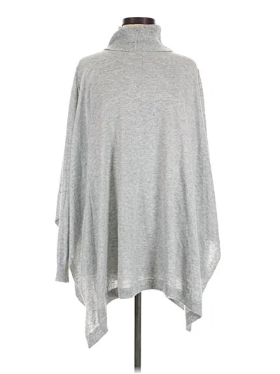 Pre-owned Lovestitch Poncho In Silver