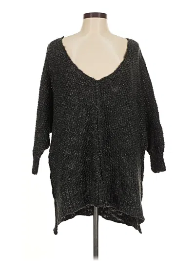 Pre-owned Lovestitch Pullover Sweater In Black