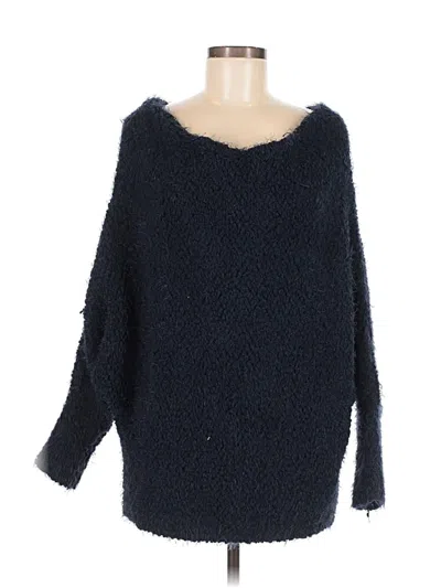 Pre-owned Lovestitch Pullover Sweater In Blue