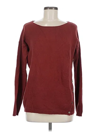 Pre-owned Lovestitch Pullover Sweater In Burgundy