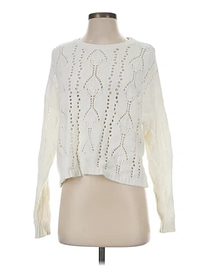 Pre-owned Lovestitch Pullover Sweater In Ivory