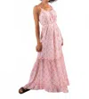 Lovestitch Seashell Serenade Maxi Dress In Pink In Pink