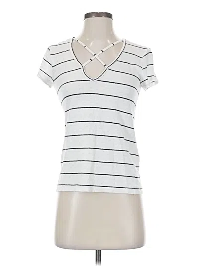 Pre-owned Lovestitch Short Sleeve T-shirt In Silver