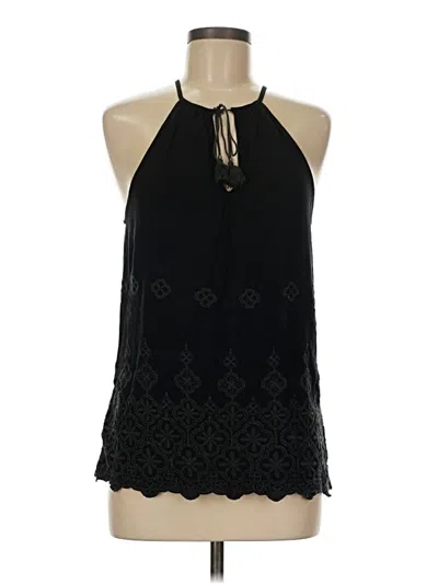 Pre-owned Lovestitch Sleeveless Blouse In Black