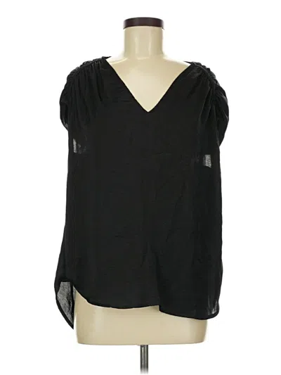 Pre-owned Lovestitch Sleeveless Blouse In Black