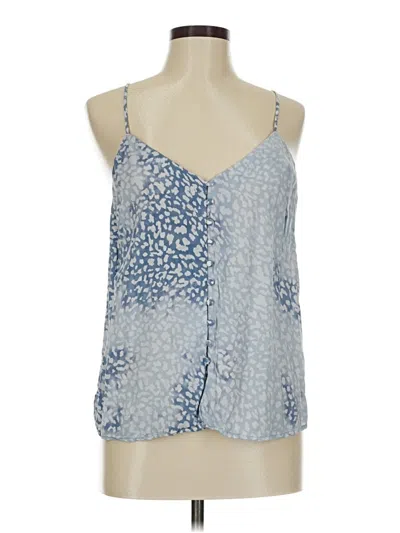 Pre-owned Lovestitch Sleeveless Blouse In Blue