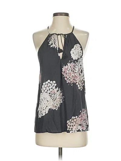 Pre-owned Lovestitch Sleeveless Blouse In Gray