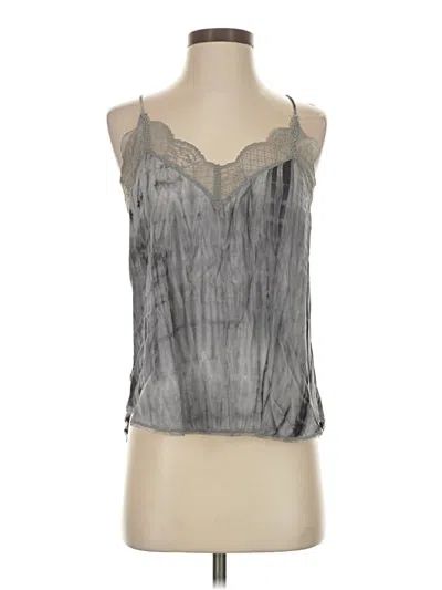 Pre-owned Lovestitch Sleeveless Blouse In Gray