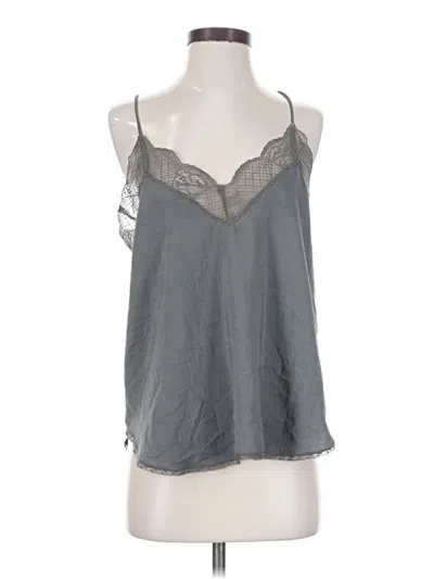 Pre-owned Lovestitch Sleeveless Blouse In Gray