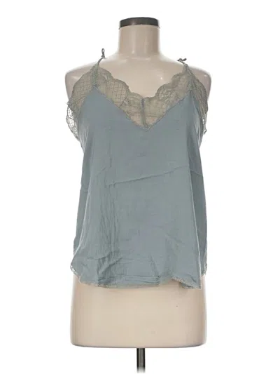 Pre-owned Lovestitch Sleeveless Blouse In Gray