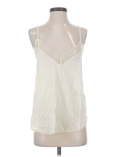 Pre-owned Lovestitch Sleeveless Blouse In Ivory