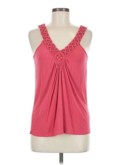 Pre-owned Lovestitch Sleeveless Blouse In Pink