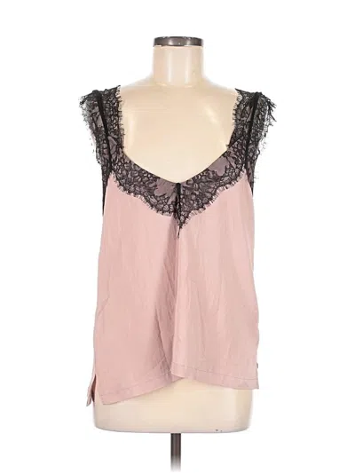 Pre-owned Lovestitch Sleeveless Blouse In Pink