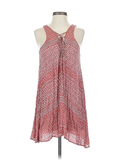 Pre-owned Lovestitch Sleeveless Blouse In Red