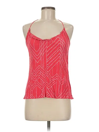 Pre-owned Lovestitch Sleeveless Blouse In Red