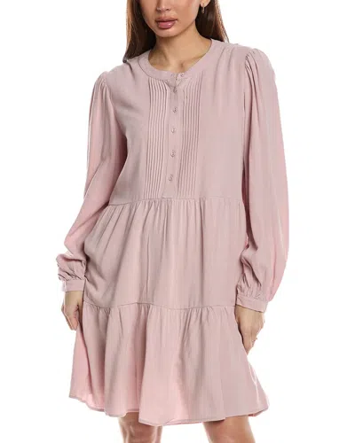 LOVESTITCH LOVESTITCH TIERED LINEN-BLEND MINI DRESS