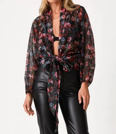 Lovestitch To Good To Be True Blouse In Black