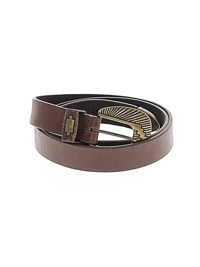 Pre-owned Lovestrength Belt In Brown