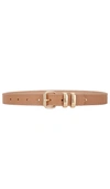 Lovestrength Classic Belt In Ruby Tan