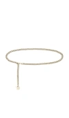 Lovestrength Everywhere Chain Belt In Metallic