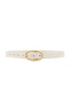Lovestrength Carter Belt In White