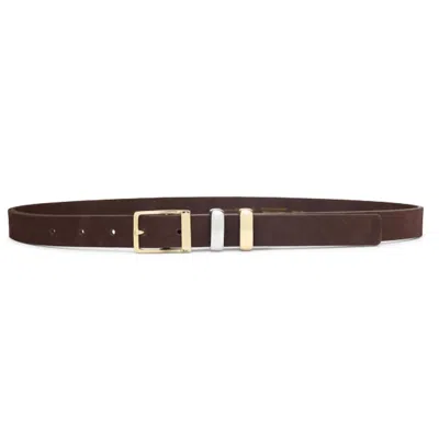 Lovestrength Women's Kat Belt In Cocoa In Brown