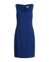 Lovetolove® Lovetolove Woman Midi Dress Bright Blue Size 14 Polyester In Blue