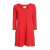 Lovetrust Women's Misa Tee Dress - Red In Red
