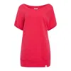 Lovetrust Women's Pink / Purple Lana Sweatshirt Tunic - Fchsa In Pink/purple