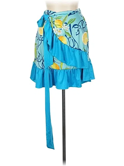 Pre-owned Loveu.dear Casual Skirt In Blue